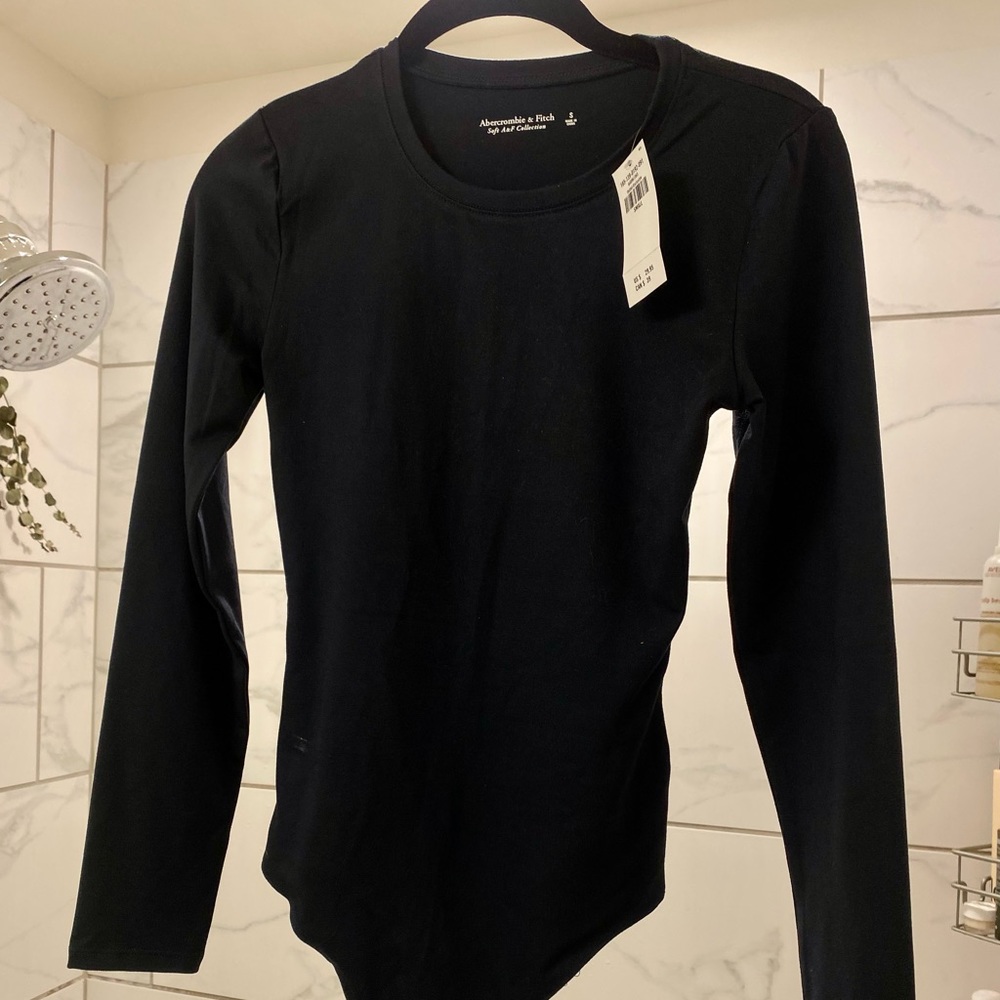 Abercrombie & Fitch Long Sleeve BODYSUIT SZ SMALL NWT